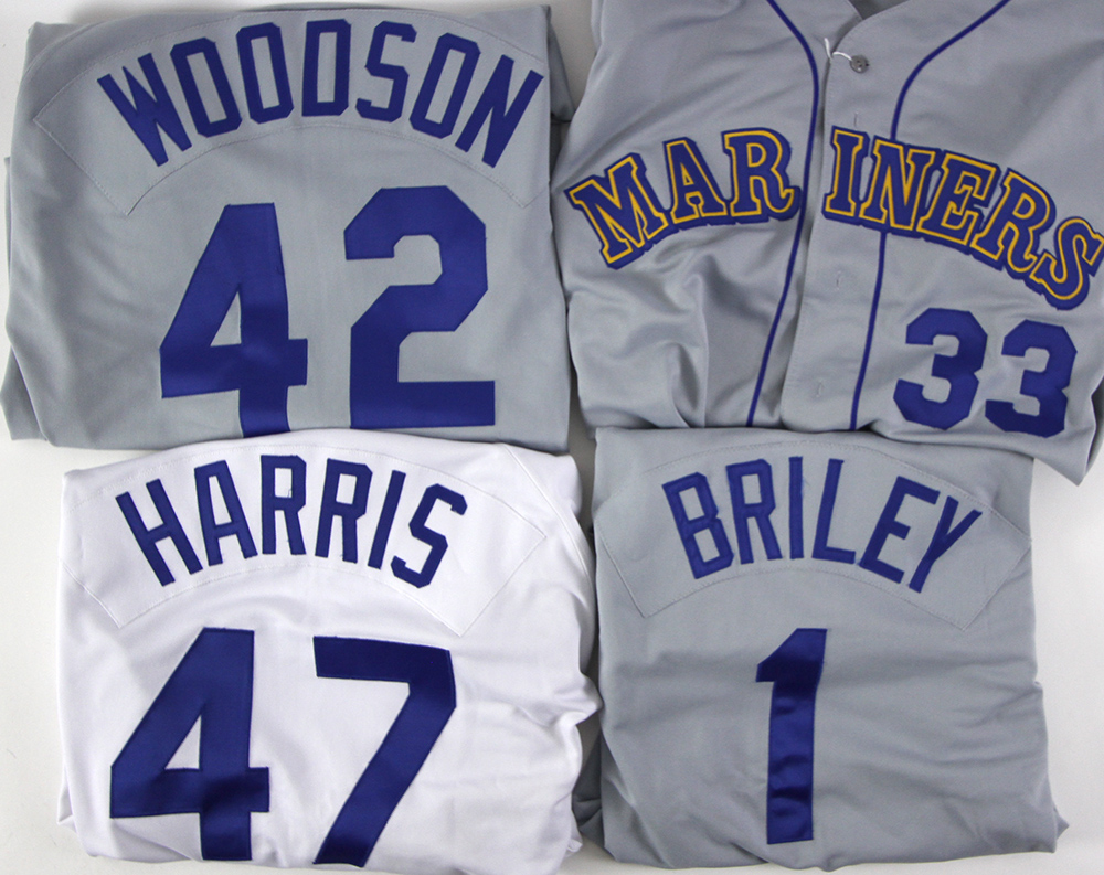 Lot Detail - 1992 Columbus Clippers Autographed Baseball Game Jersey(22  Autographs!) and Unautographed 1984 Game Pants