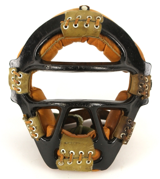 1950s Game Worn Catchers Mask (MEARS LOA)