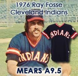 Lot Detail - 1976 Ray Fosse Cleveland Indians Game Worn Home