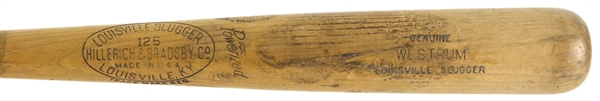 1946-47 Wes Westrum New York Giants H&B Louisville Slugger Professional Model Game Used Bat (MEARS A8 & PSA/DNA GU 8)