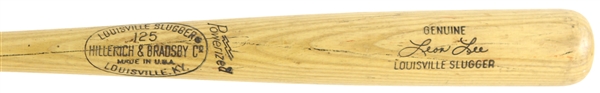 1973-75 Leon Lee Minor Leagues H&B Louisville Slugger Professional Model Game Used Bat (MEARS LOA)