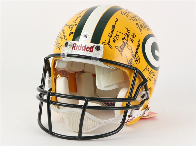 Lot Detail - 1966 Super Bowl I Champion Green Bay Packers Team Signed ...