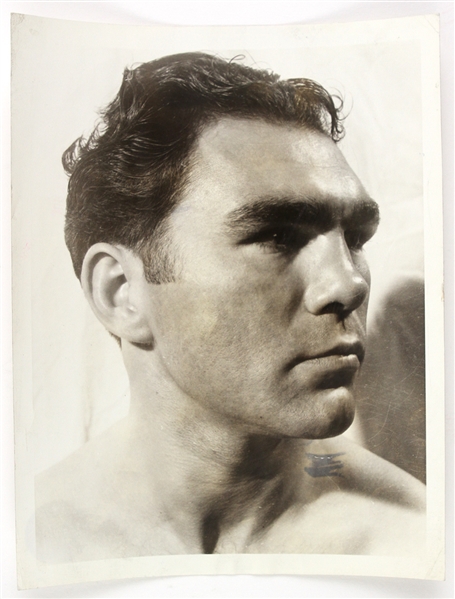 1938 Max Schmeling World Heavyweight Champion 6.5" x 8.5" Original Photo