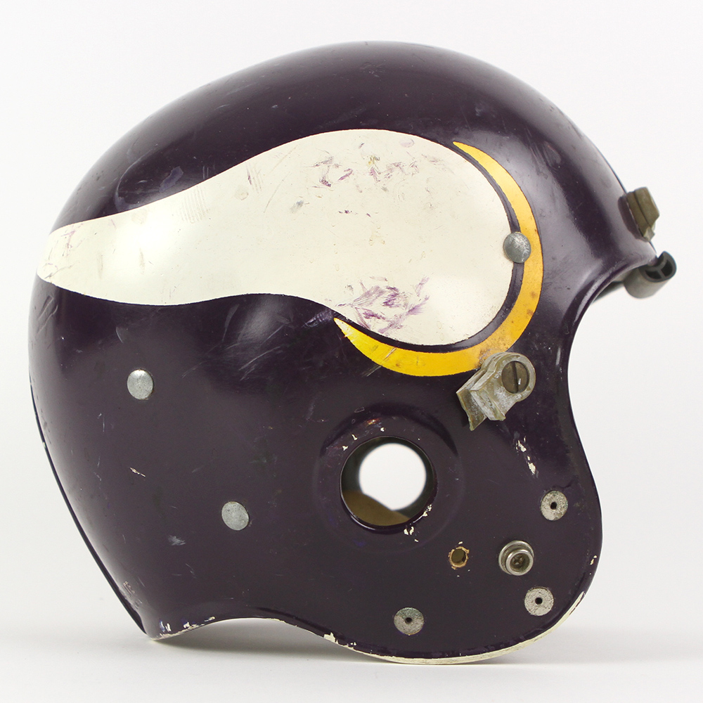 Lot Detail - 1972 Minnesota Vikings Game-Used Helmet