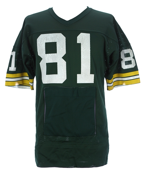 1978-84 Green Bay Packers #81 Game Worn Home Jersey (MEARS LOA) 