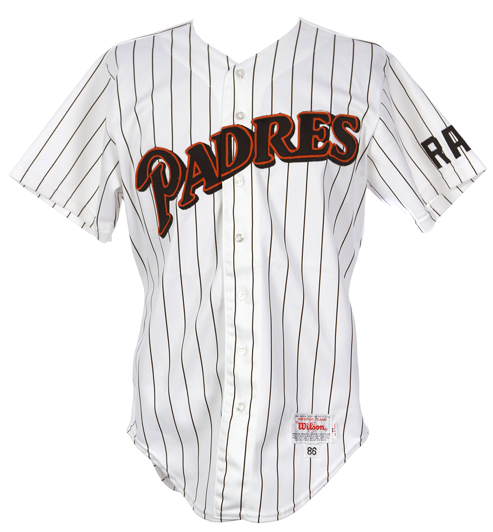 Lot Detail - 1986 John Kruk San Diego Padres Rookie Game-Used Home Jersey