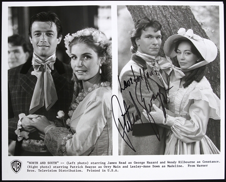 Patrick Swayze 8"x 10" Secretarial Signed Photo 