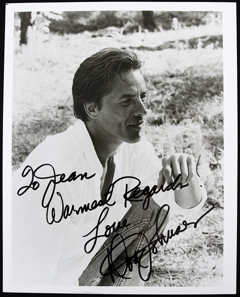 Don Johnson 8"x 10" Secretarial Signed Photo