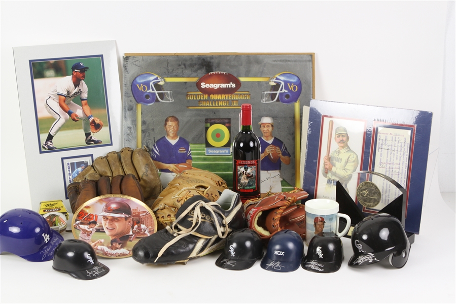 1980s Baseball Memorabilia Collection (20) items(JSA)