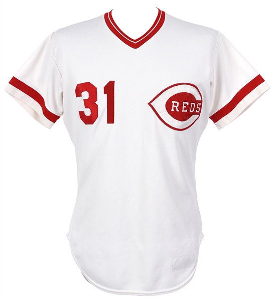 1984 John Franco Cincinnati Reds Game Worn Home Jersey (MEARS LOA) Rookie Season