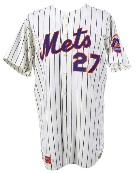 1976 Craig Swan New York Mets Game Worn Home Jersey (MEARS LOA)