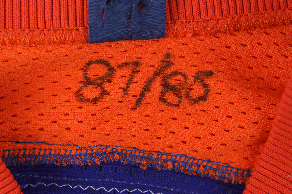 Lot Detail - 1988 Wayne Gretzky Edmonton Oilers Stanley Cup Clinching Game- Used Jersey (MeiGray Photo-Matched • Last Oilers Jersey • Conn Smythe  Season)