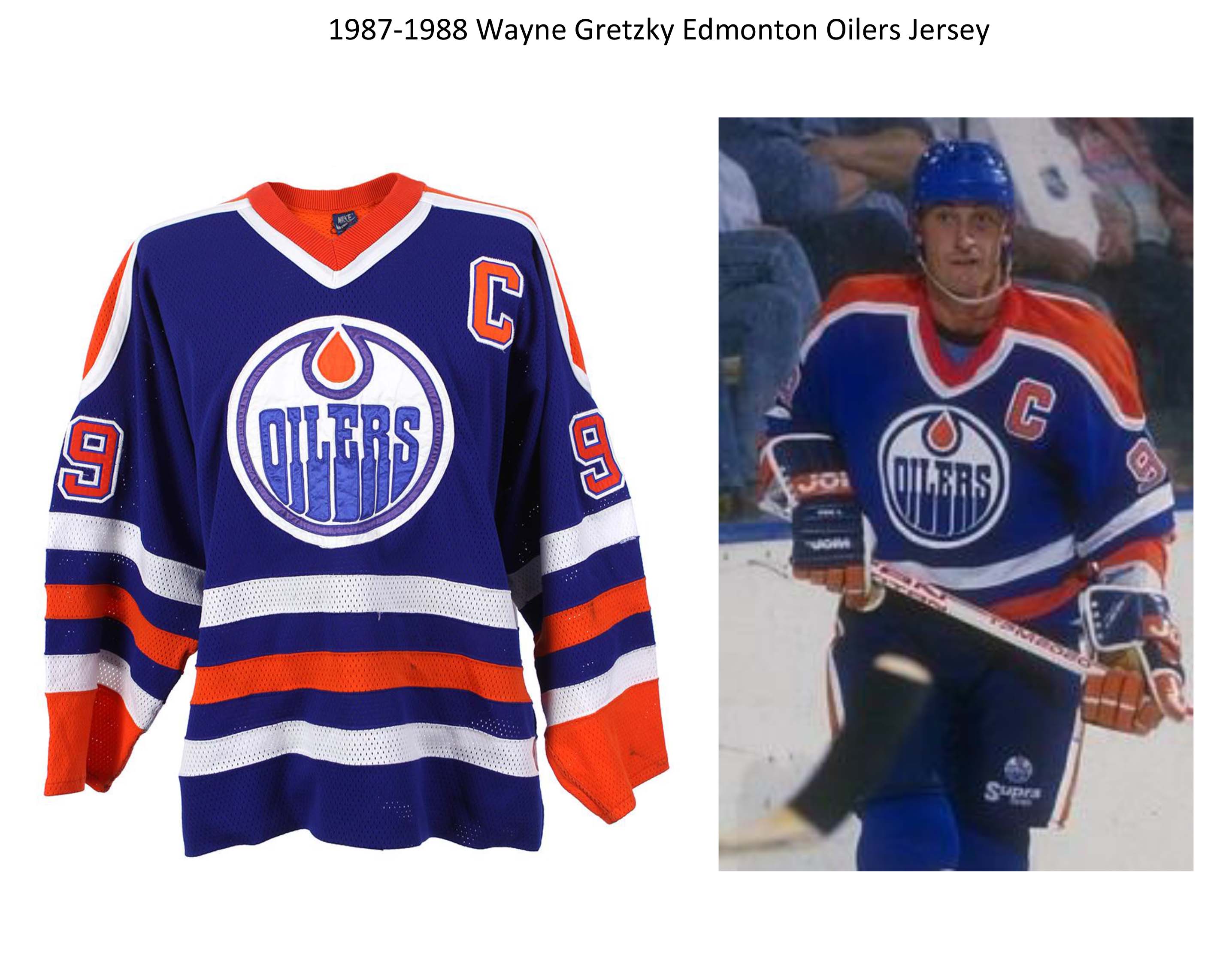Edmonton Oilers Pro Jersey 1997-2007 - Size 52 - NHL Auctions
