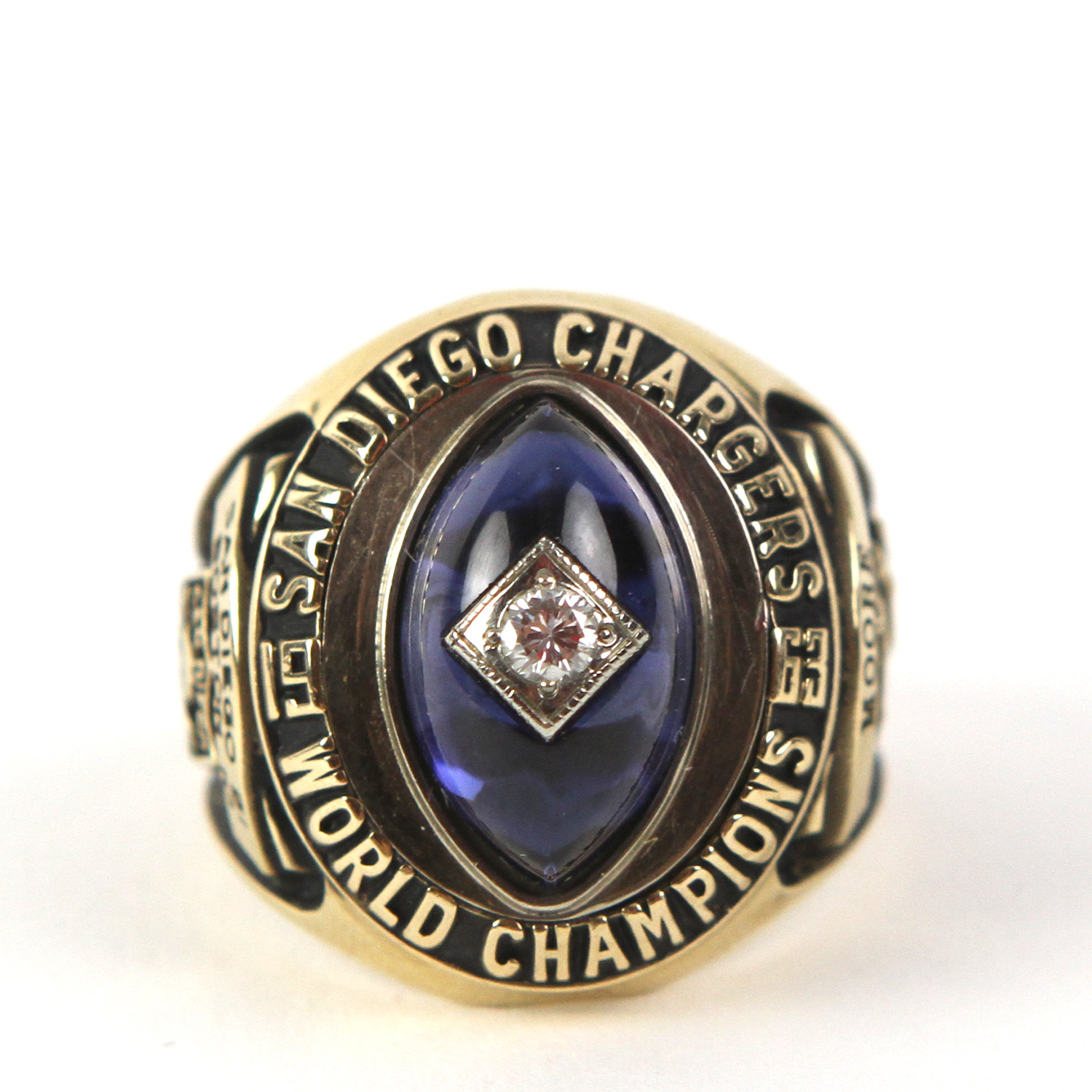 Lot Detail - 1963 Fred Moore San Diego Chargers AFL Championship Ring ...