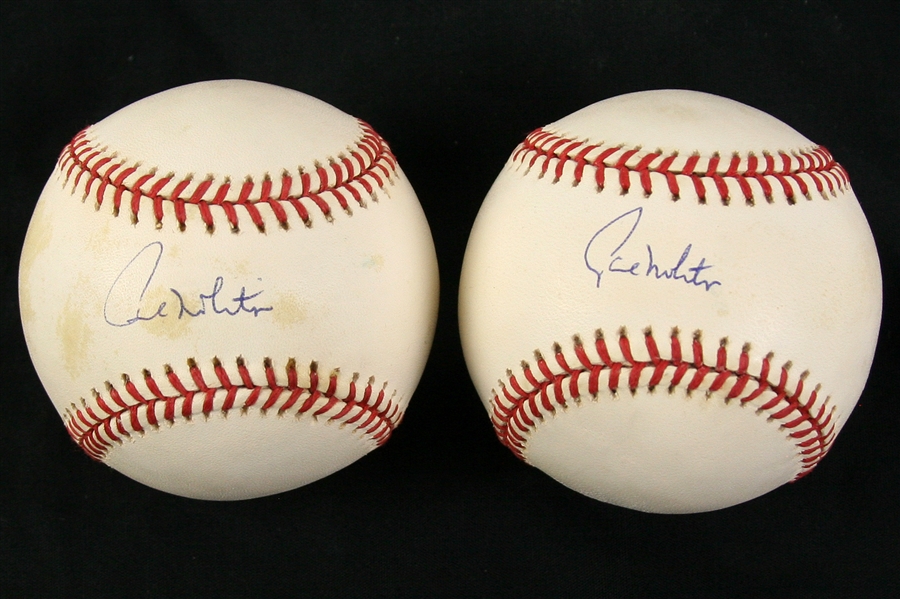 1993 Paul Molitor Toronto Blue Jays Signed Official World Series Baseballs - Lot of 2 (JSA)