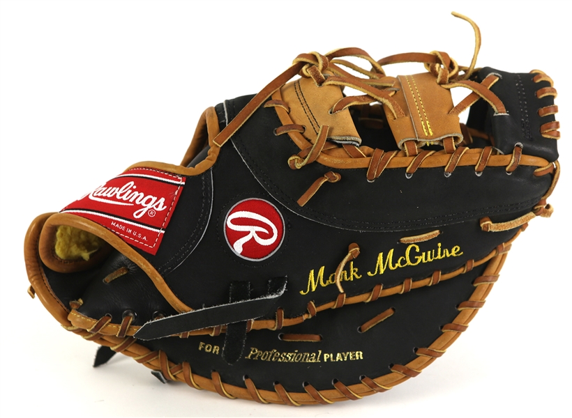 1997-99 Mark McGwire St. Louis Cardinals Personal Model Rawlings First Basemans Mitt (MEARS LOA)