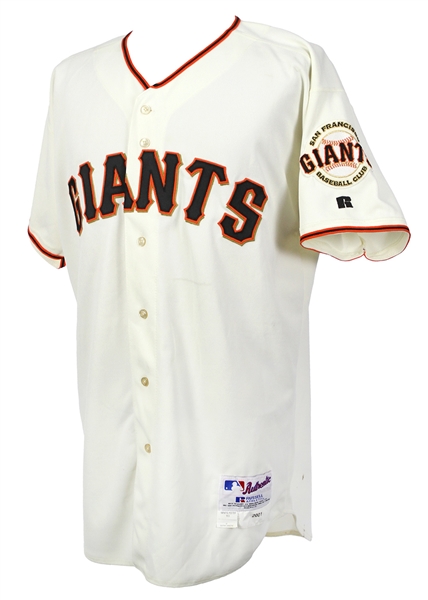 2001 Barry Bonds San Francisco Giants Home Jersey (MEARS LOA)