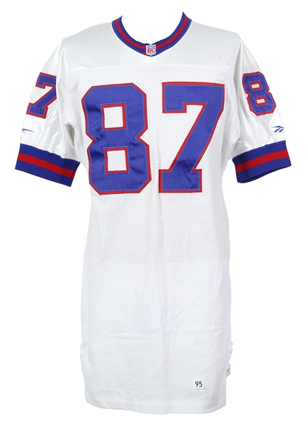 1995 Howard Cross New York Giants Game Worn Road Jersey (MEARS LOA)