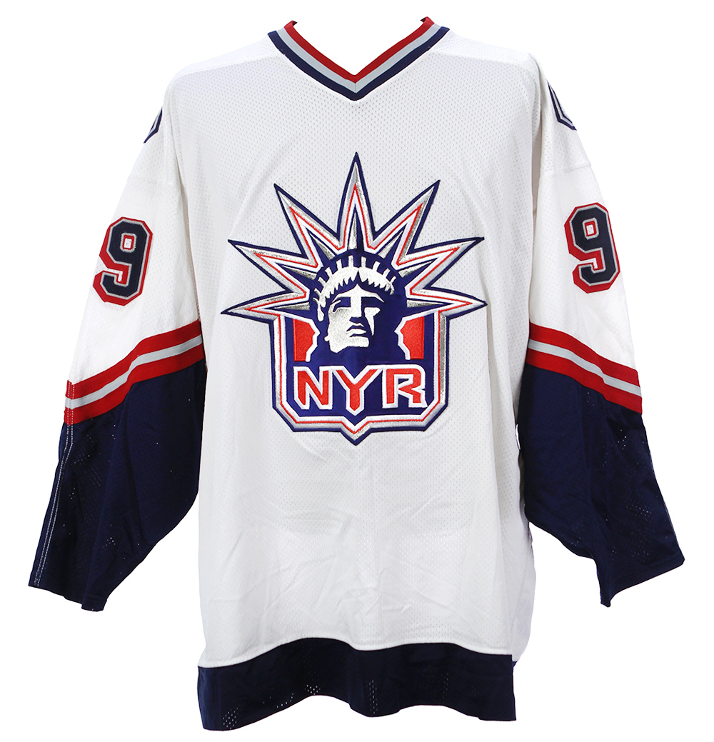 Wayne Gretzky New York Rangers Authentic Jersey – Statue Of Liberty