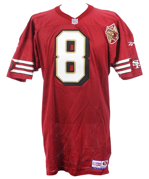 1996 Steve Young San Francisco 49ers Home Jersey (MEARS LOA)