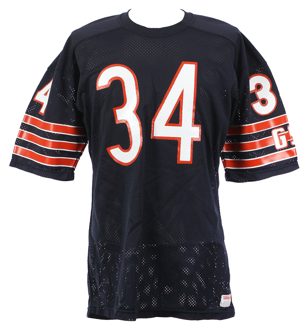 Lot Detail - 1984-87 Walter Payton Chicago Bears Home Jersey (MEARS LOA)