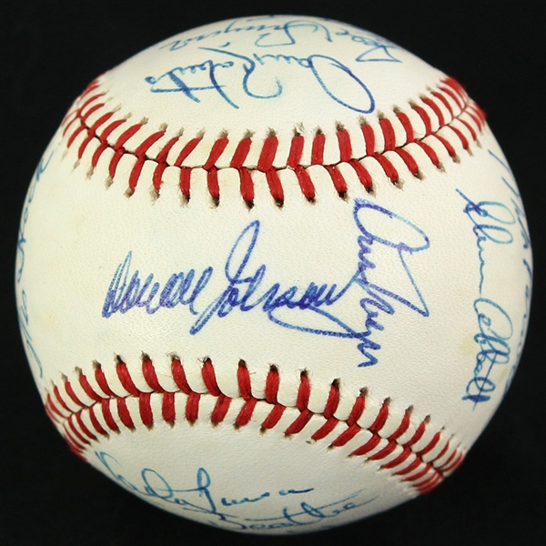 Lot Detail - 1980 Seattle Mariners Team Signed OAL MacPhail Baseball w ...