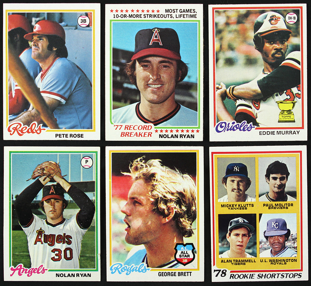 Lot Detail - 1978 Topps Baseball Trading Cards Complete Set (726/726)