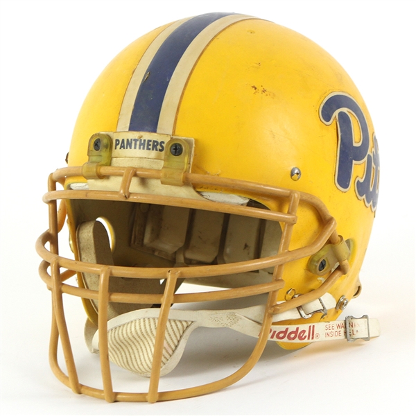 Lot Detail 1991 Pitt Panthers Game Worn Football Helmet Mears Loa