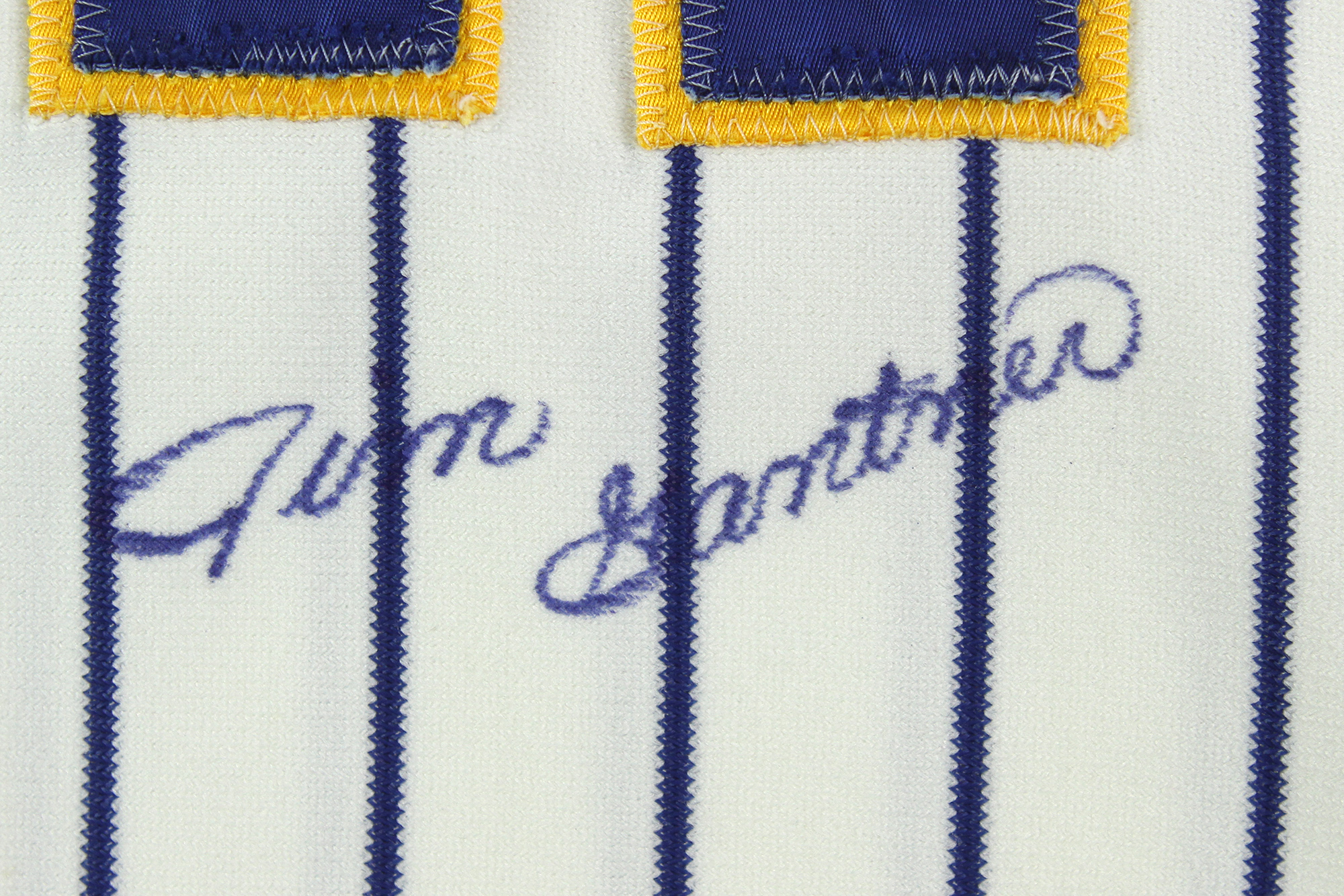 Brewers Charity RETRO Auction: Jim Gantner 2012 Retro Batting Practice  Jersey EK205391