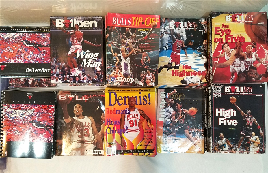 1980s to Present Chicago Bulls Lot (500+)