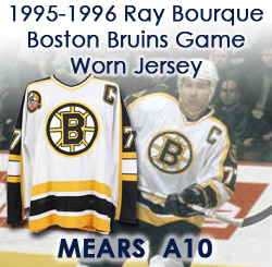 Ray Bourque Boston Bruins Autographed White Retro CCM Hockey