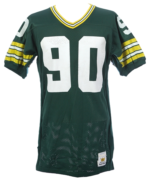 Lot Detail - 1990 Tony Bennett Green Bay Packers Signed Home Jersey ...