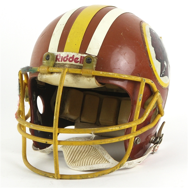 1990-91 Washington Redskins Game Worn Helmet (MEARS LOA)