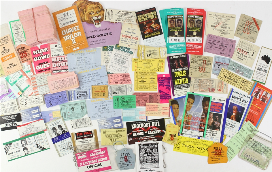 1940s-1990s Ticket Collection (250) w (500) small venue full tickets