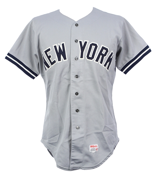 Lot Detail - 1983 Doyle Alexander New York Yankees Game Worn Road ...