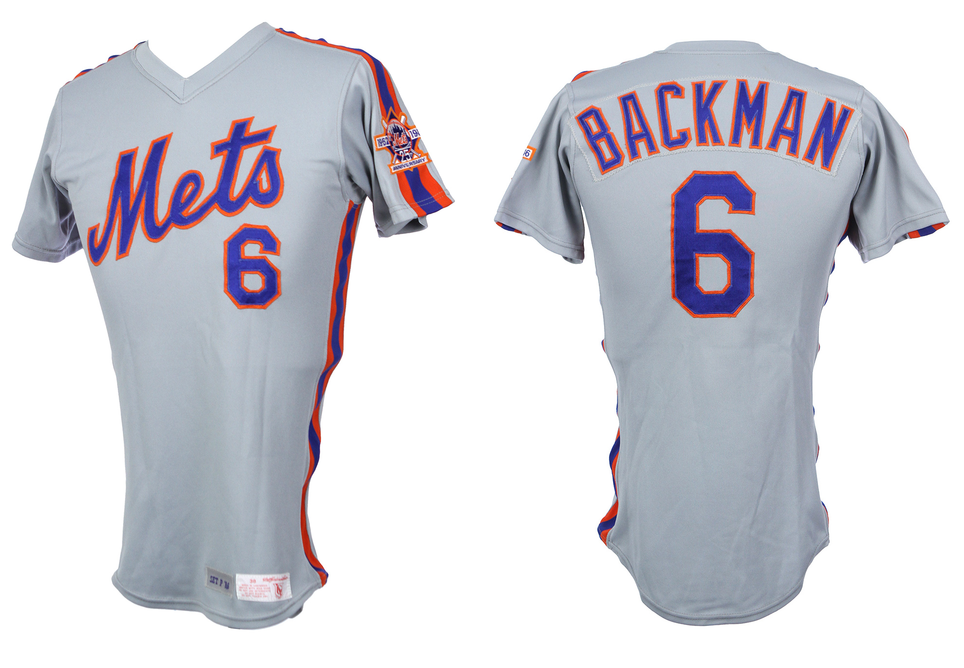 Lot Detail - 1986 Keith Hernandez New York Mets Game-Used Road Jersey  (Championship Season)