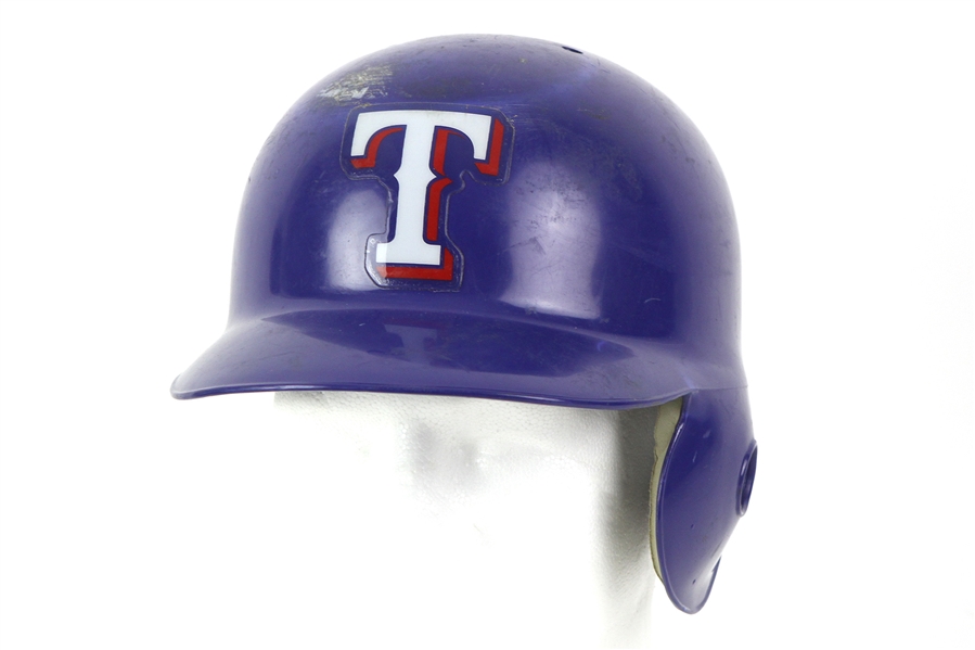 Circa 2000 Ivan Rodriguez Texas Rangers Batting Helmet (MEARS LOA)