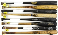 1980’s – 2000’s Professional Model Game Used bat Collection Lot of 22 w/ Bret Boone, Rondell White, Ruben Sierra, Walt Weiss, Dave Martinez, Ron Hassey and more (MEARS LOA)