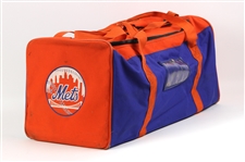 1980s New York Mets Game Used Equipment Bag