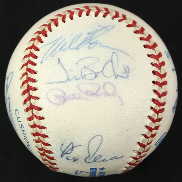 1995 Seattle Mariners Team Signed OAL Budig Baseball w/ 16 Signatures Including Norm Charlton, Dan Wilson, Jeff Nelson & More (JSA)