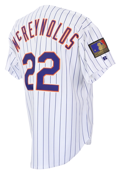 1994 Kevin McReynolds New York Mets Game Worn Jersey (MEARS LOA)	