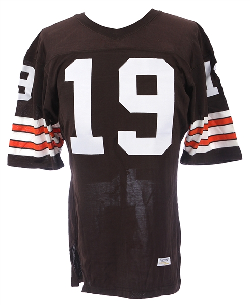 Lot Detail - 1980's Bernie Kosar Cleveland Brown Signed Jersey (JSA)