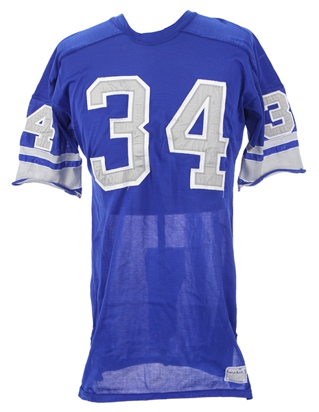 1972-73 Mickey Zofko Detroit Lions Game Worn Home Jersey (MEARS A10)