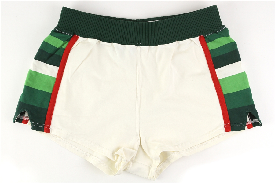 1981-82 Kevin Stacom Milwaukee Bucks Game Worn Shorts (Milwaukee Bucks COA)