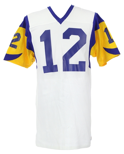 1977 Joe Namath Los Angeles Rams Road Jersey (MEARS A5)