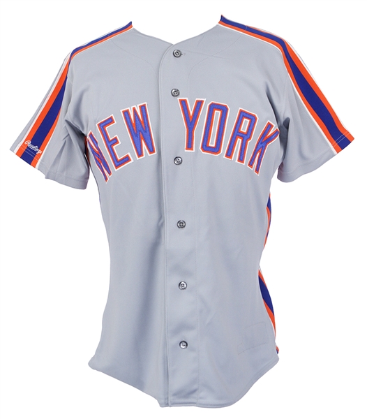 1991 Tom Herr New York Mets Game Worn Jersey (MEARS LOA)