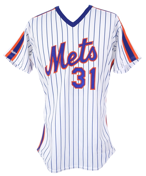 1988 Gene Walter New York Mets Game Worn Jersey (MEARS LOA)