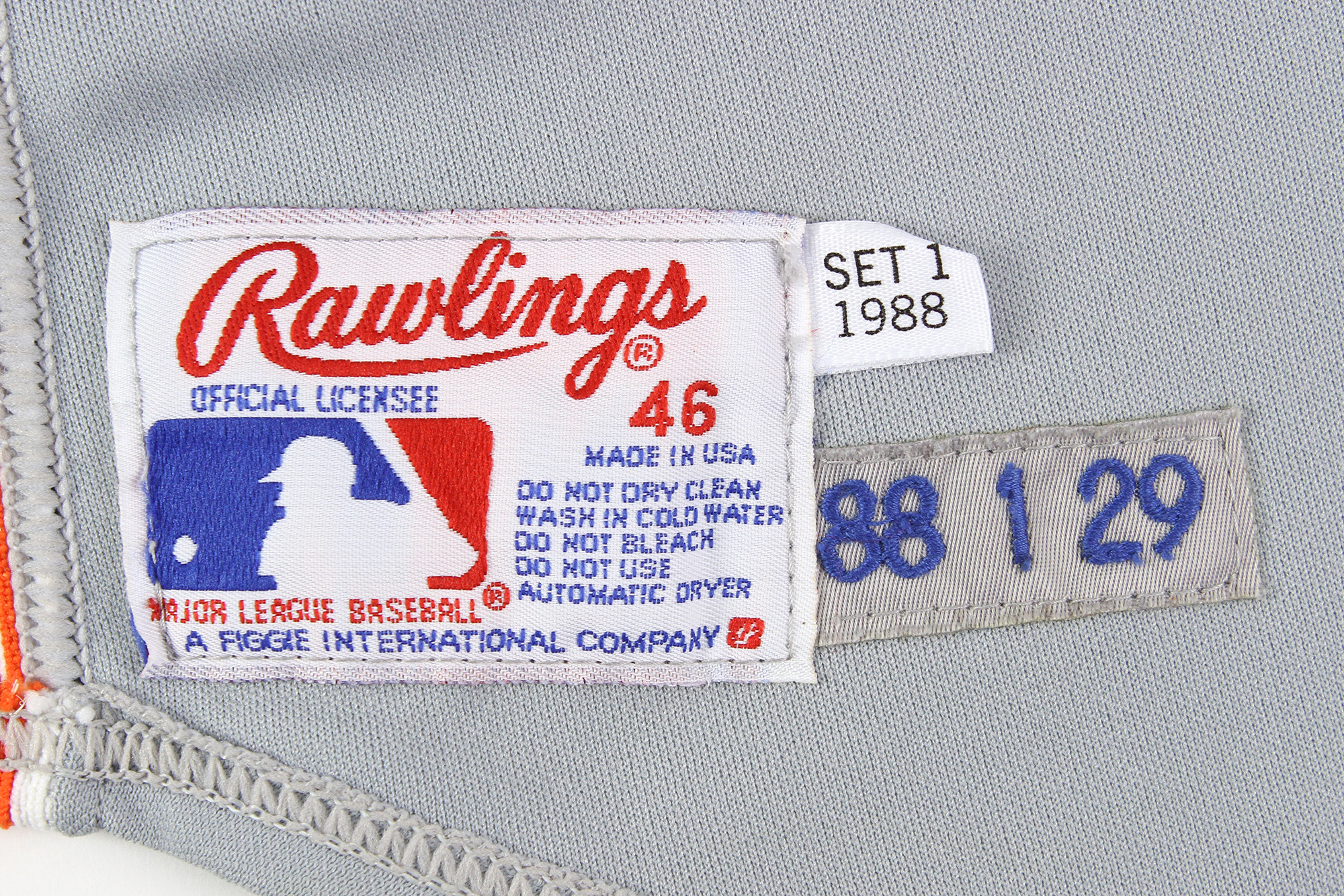 Lot Detail - 1988 Dave Magadan New York Mets Game Worn Jersey (MEARS LOA)