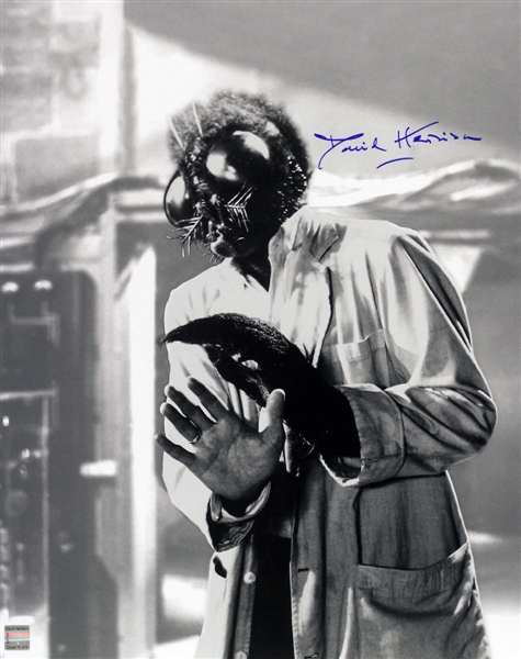 1958 David Hedison The Fly Signed LE 16x20 B&W Photo (JSA)