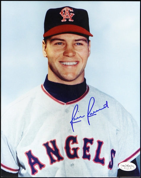 1964-1970 Rick Reichardt California Angels Signed 8"x 10" Photo *JSA*